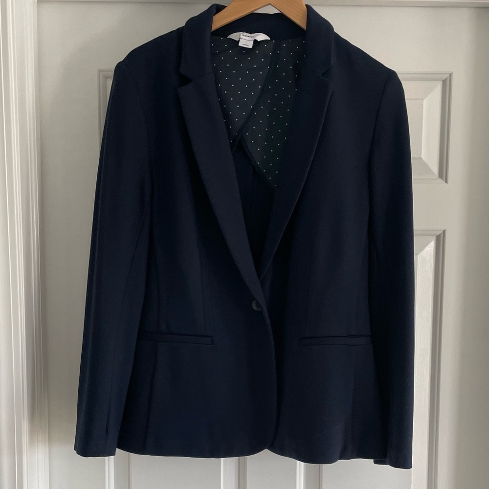 Navy Stretch Blazer - old Navy - NWT